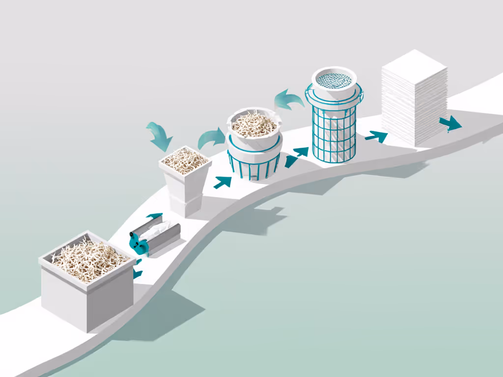 recycling_process_flowchart_showing_shredded_paper_transformation
