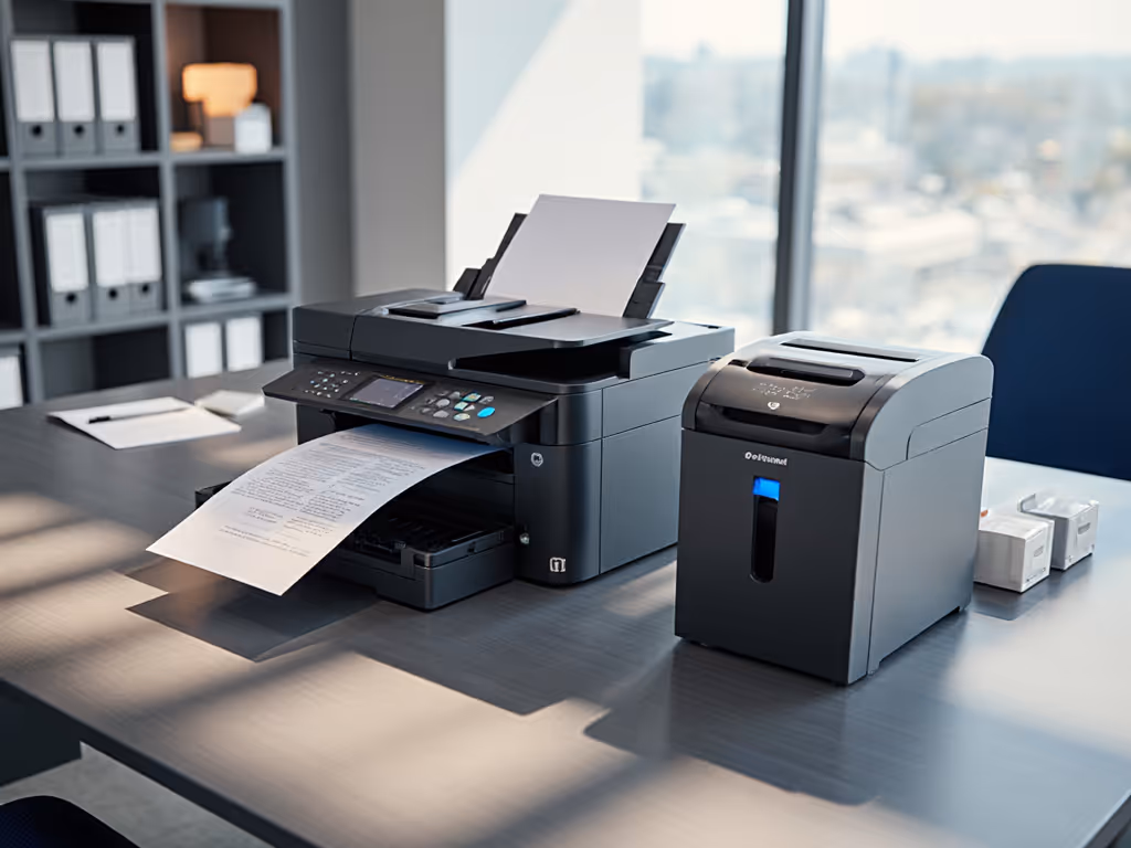 Printer-Shredder Ecosystems Compared: Secure Workflow Integration