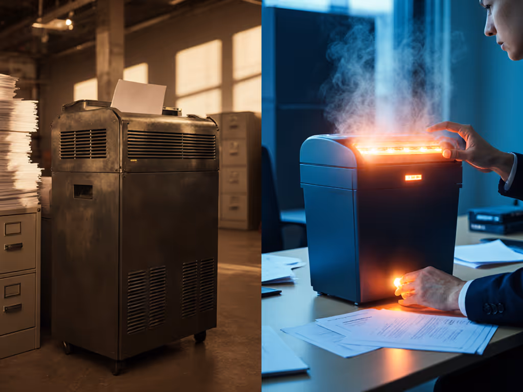 Industrial vs Commercial Shredders: Avoid Costly Overheating