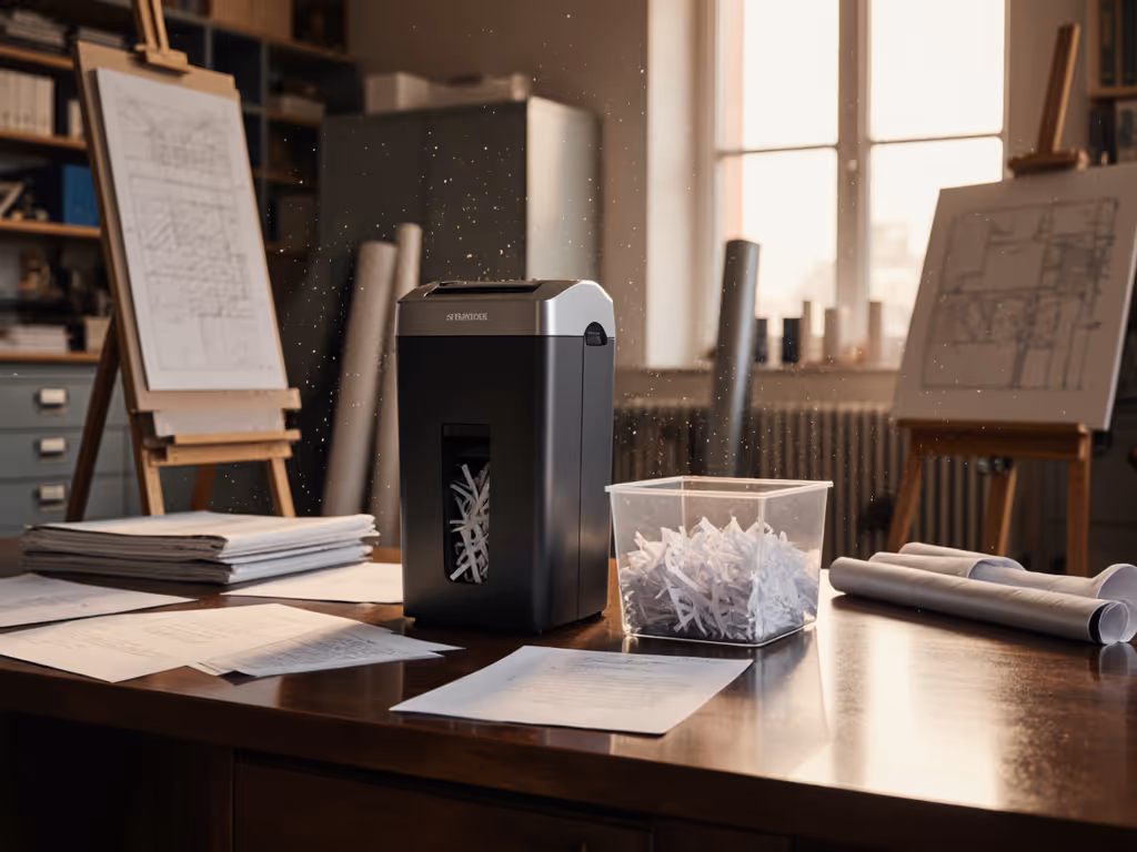 Professional Shredders Designed For Artwork Security