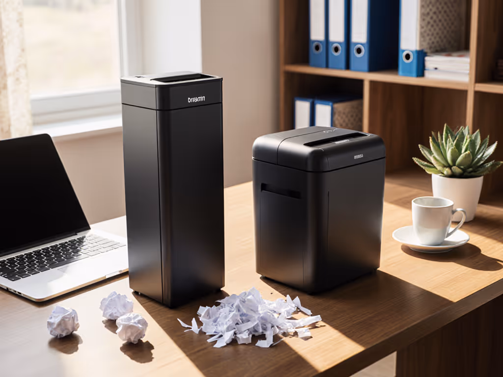 Vertical vs Horizontal Shredders: Beat Jams & Save Desk Space