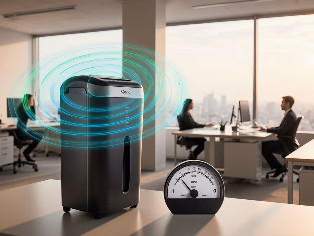 Shredder Decibel Comparison: Quiet Office Models Tested