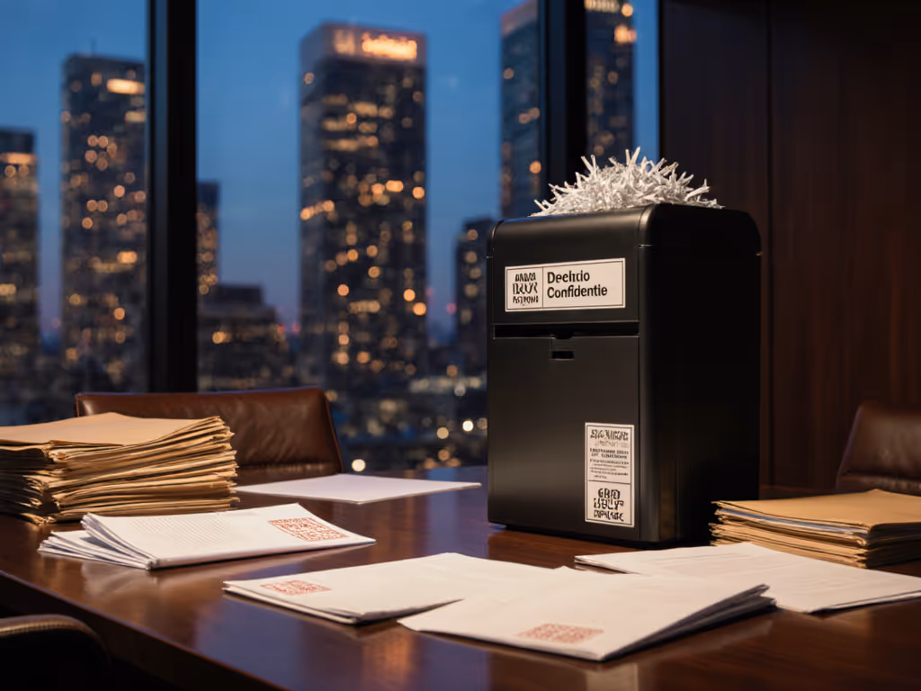 Document Destruction Compliance: Legal Requirements Explained